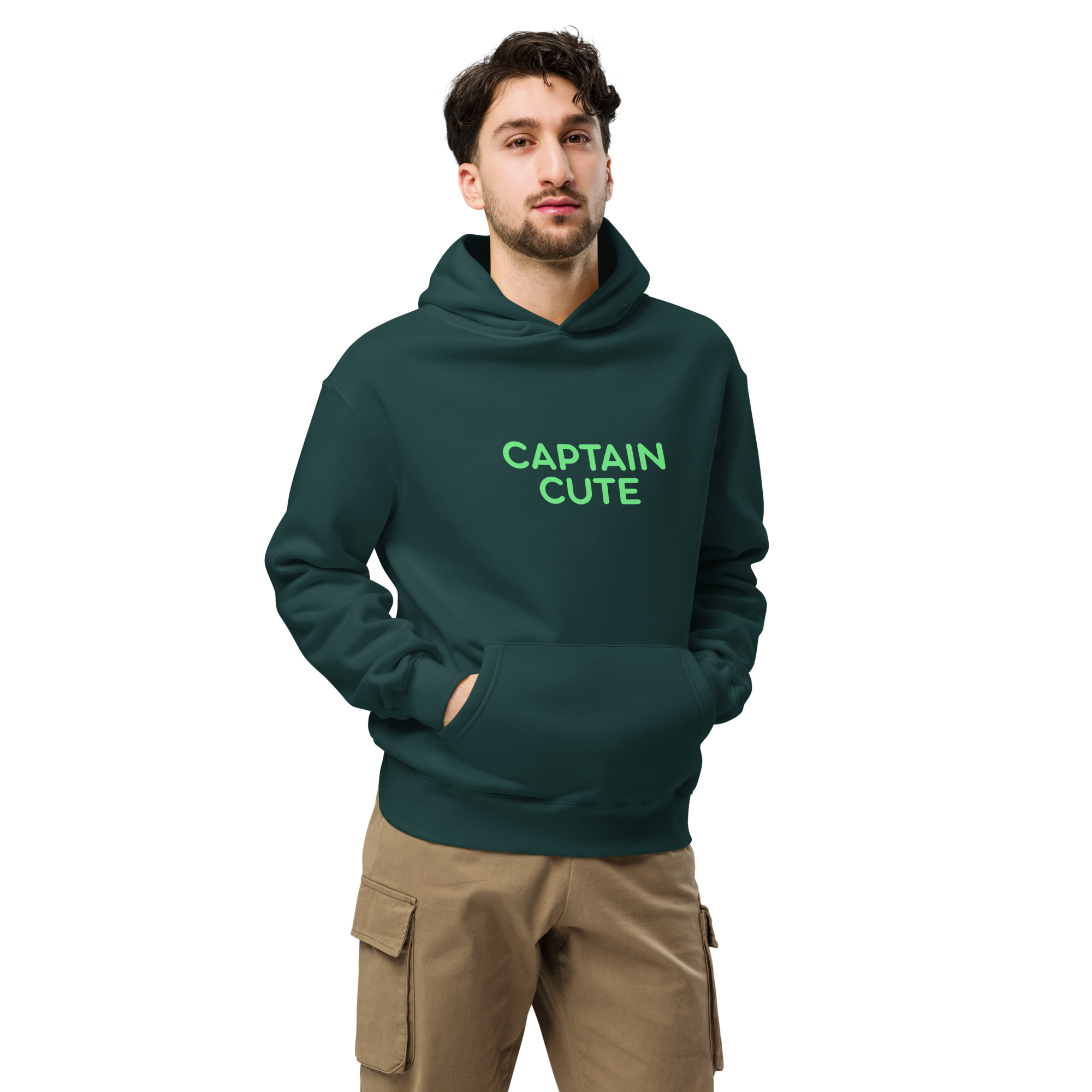 Unisex oversized hoodie "CAPTAIN CUTE" - Image 10
