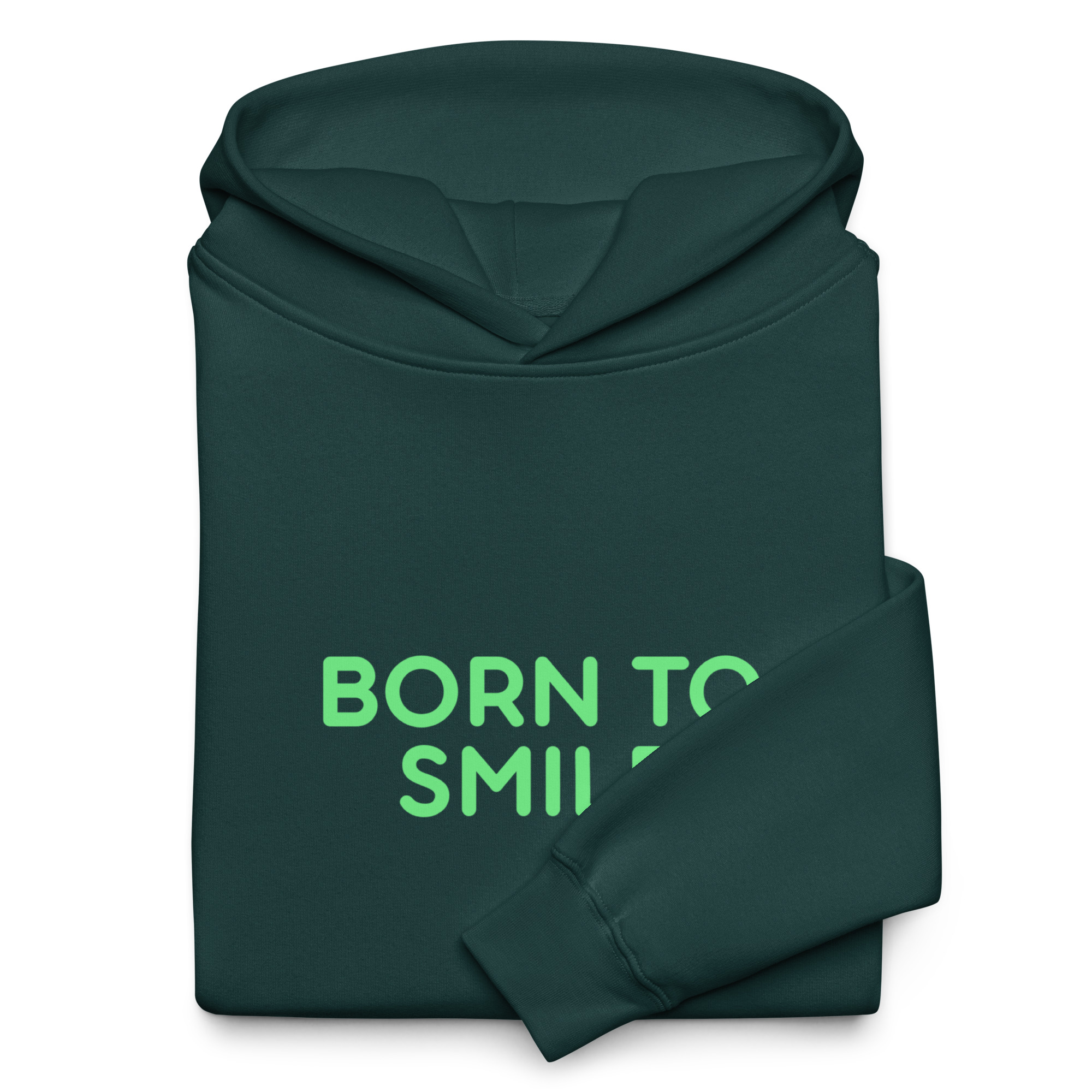 Unisex oversized hoodie "BORN TO SMILE" - Image 10