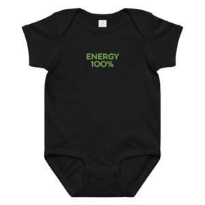 Alternative view of Baby jersey bodysuit "ENERGY 100%"