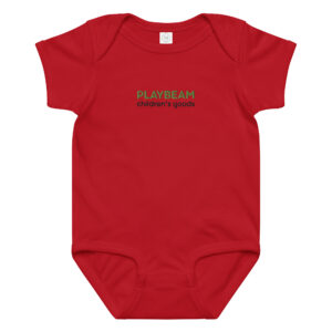 Baby jersey bodysuit "PLAYBEAM"