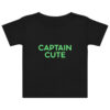 Baby jersey t-shirt "CAPTAIN CUTE"