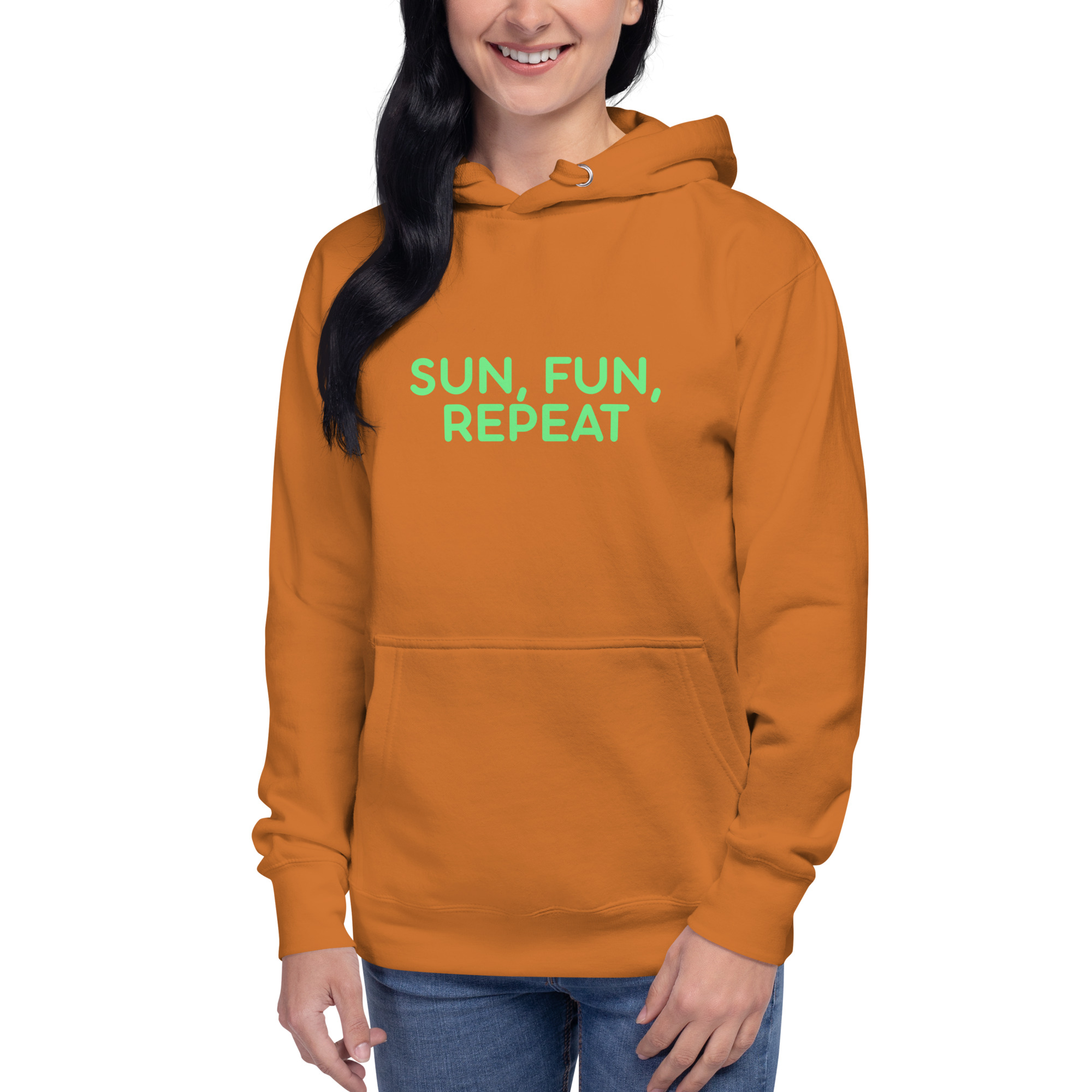 Unisex Hoodie "SUN, FUN, REPEAT" - Image 34