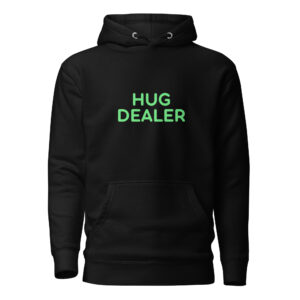 Alternative view of Unisex Hoodie "HUG DEALER"