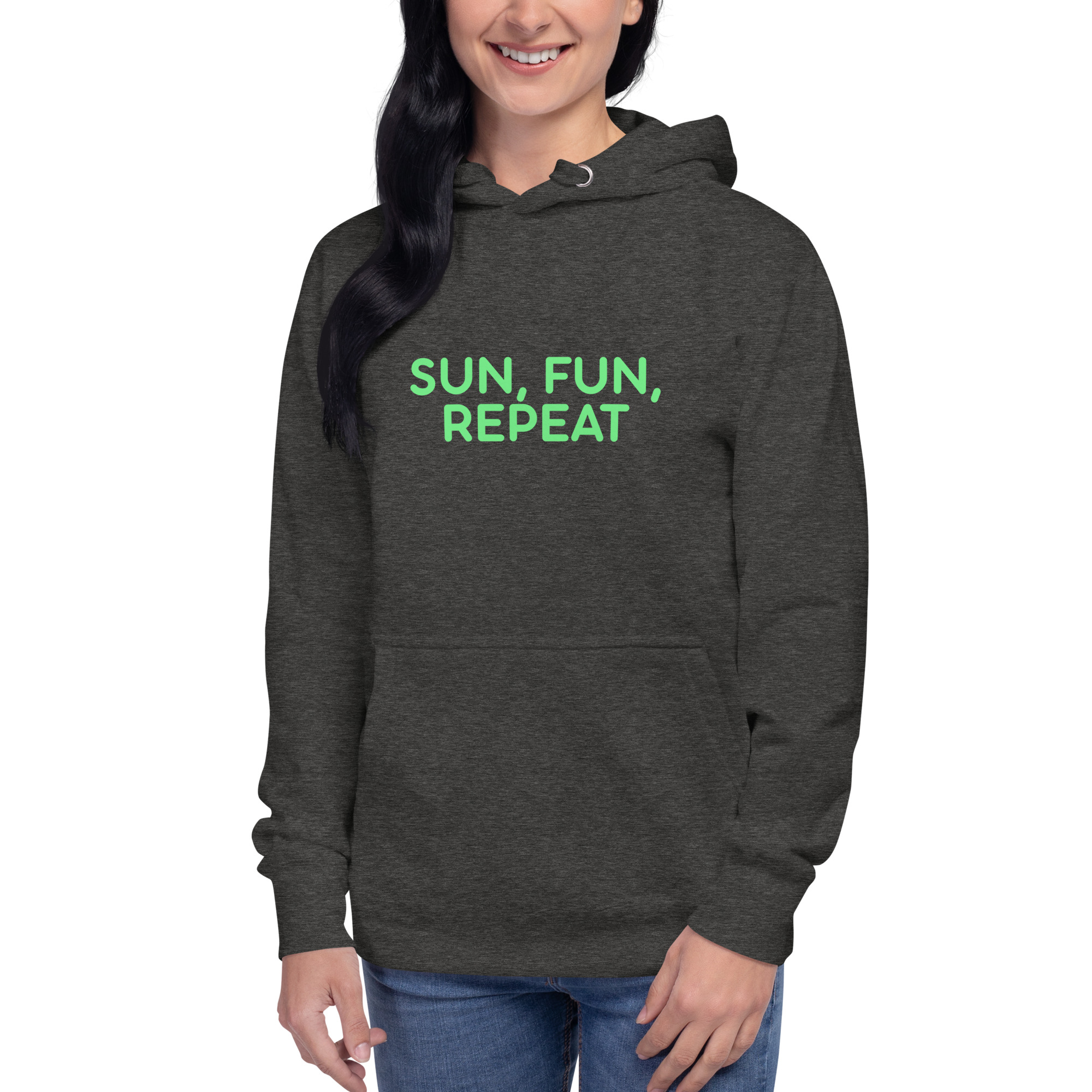 Unisex Hoodie "SUN, FUN, REPEAT" - Image 28