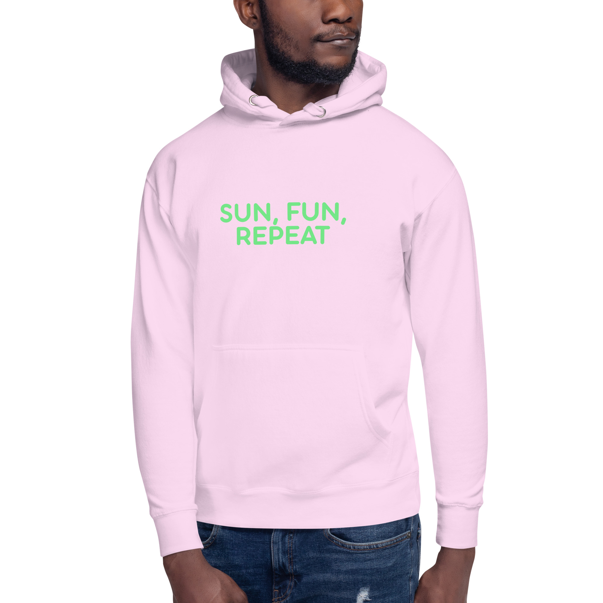 Unisex Hoodie "SUN, FUN, REPEAT" - Image 23