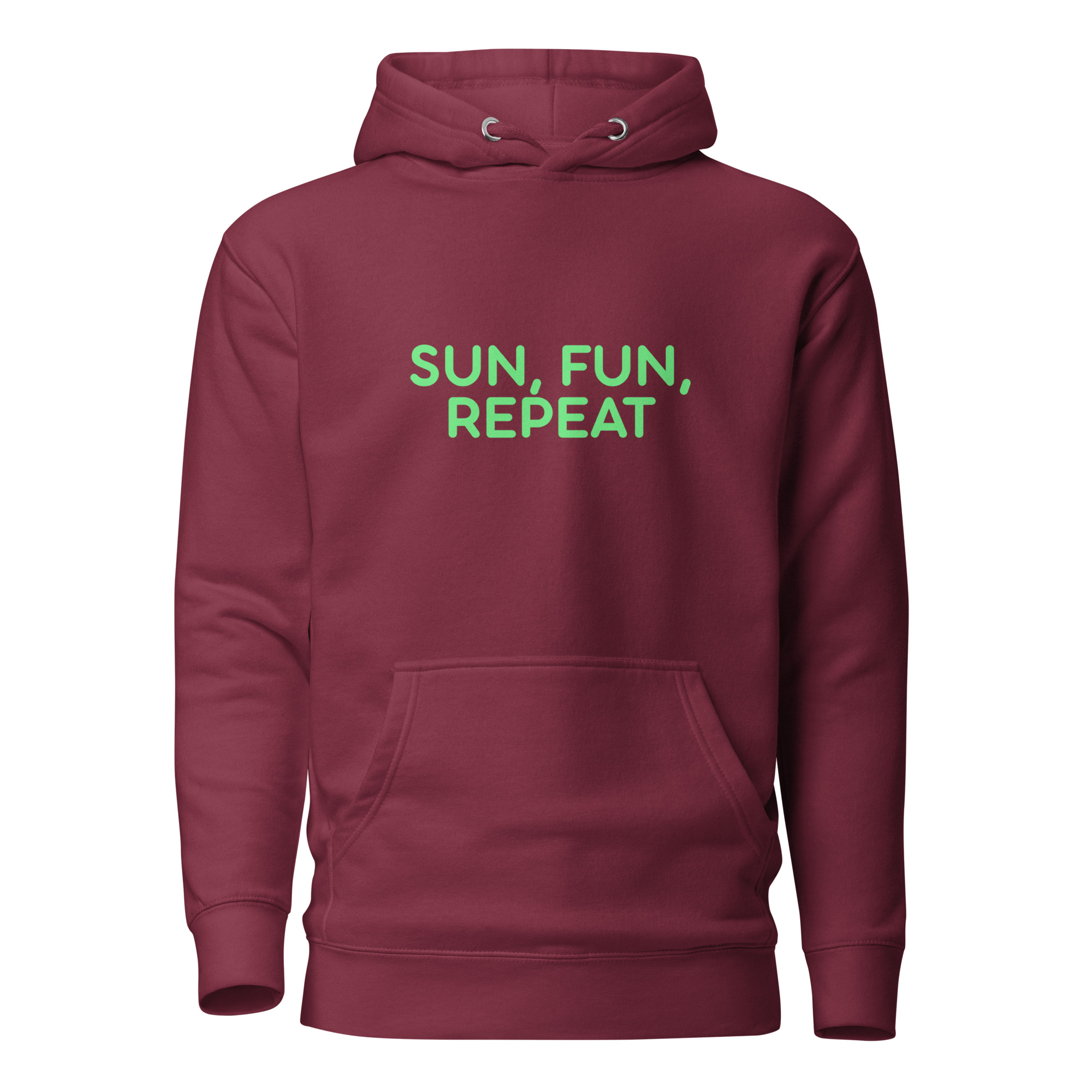 Unisex Hoodie "SUN, FUN, REPEAT" - Image 4