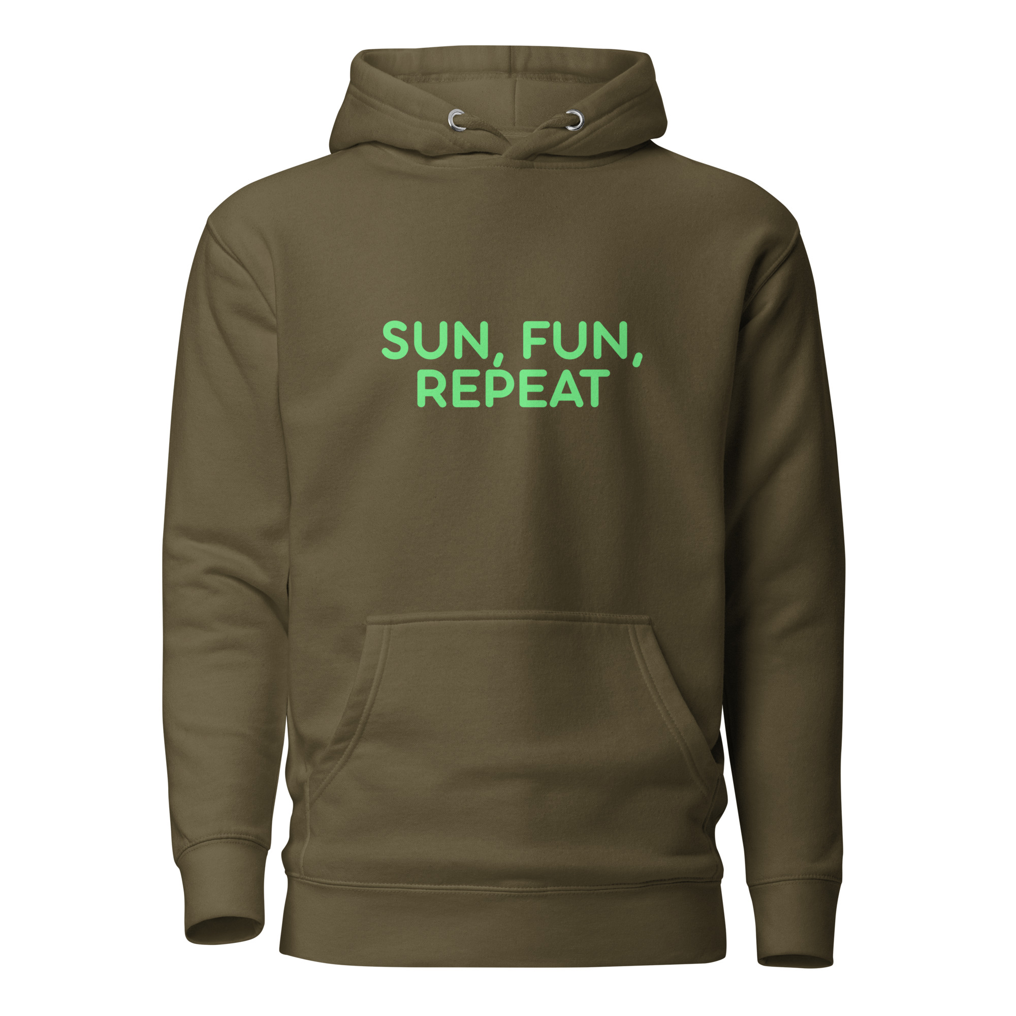 Unisex Hoodie "SUN, FUN, REPEAT" - Image 8