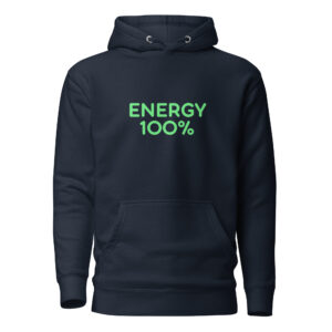 Alternative view of Unisex Hoodie "ENERGY 100%"
