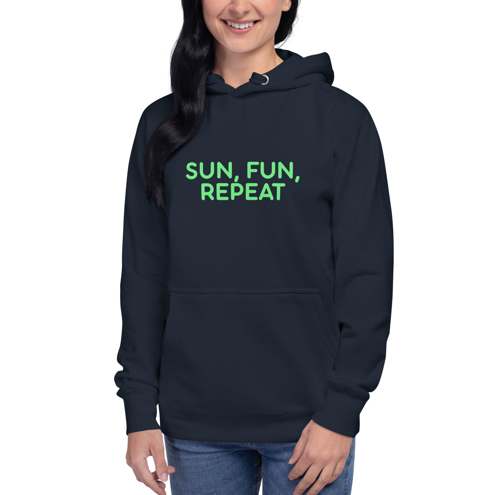 Unisex Hoodie "SUN, FUN, REPEAT" - Image 26