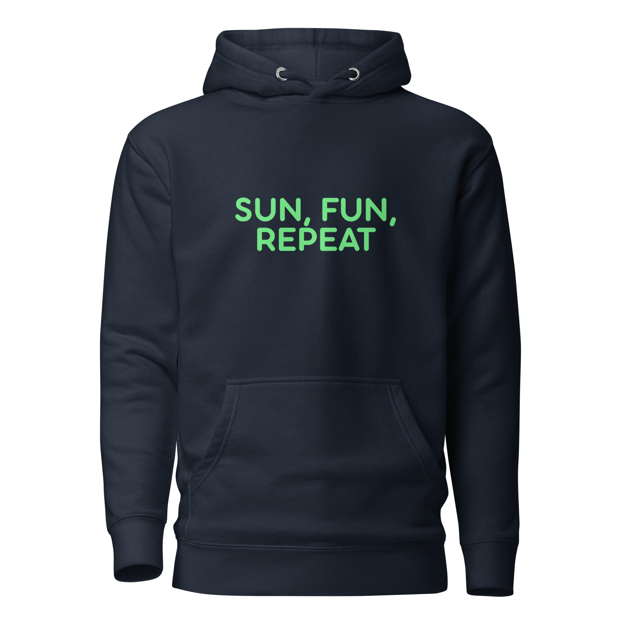 Unisex Hoodie "SUN, FUN, REPEAT" - Image 3