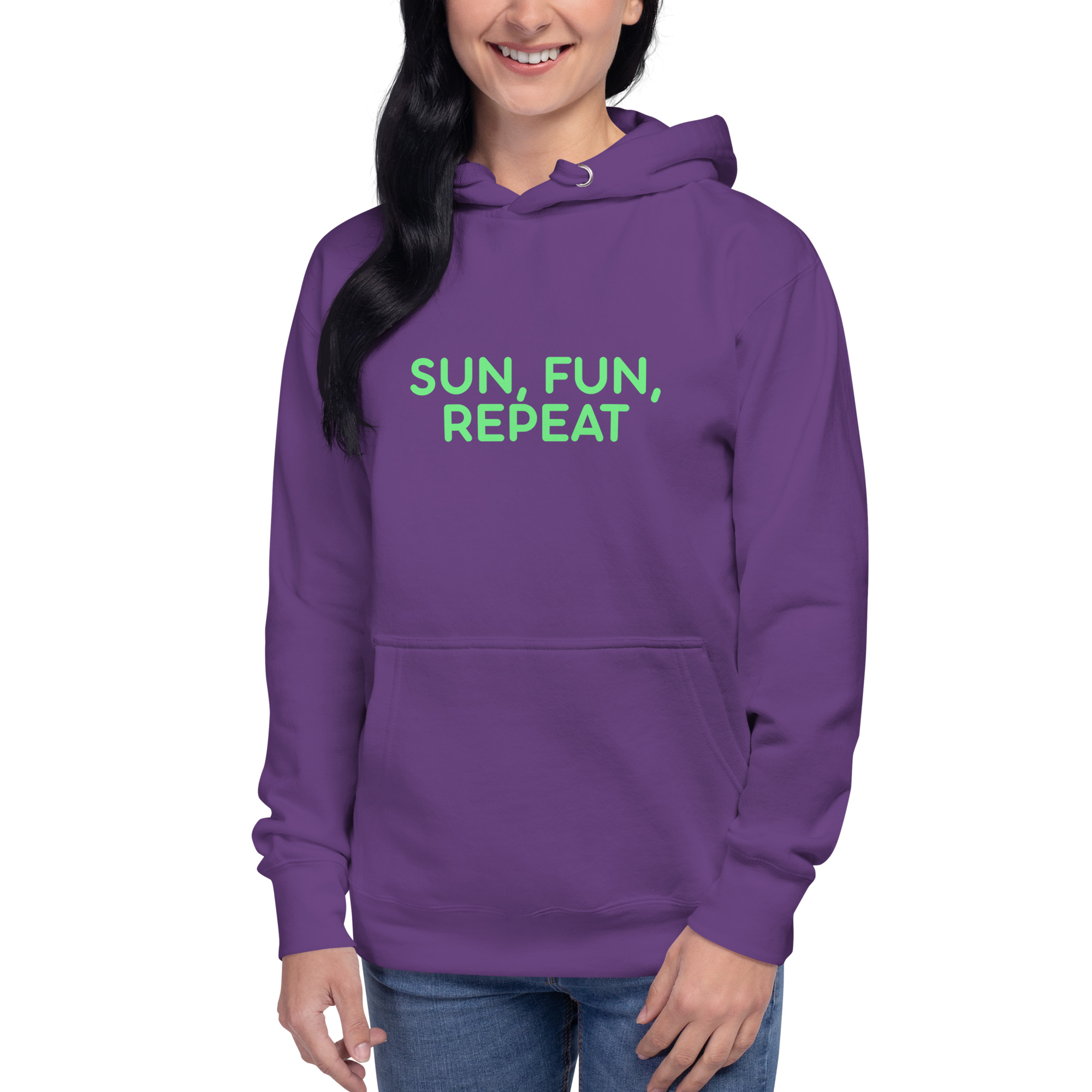 Unisex Hoodie "SUN, FUN, REPEAT" - Image 31