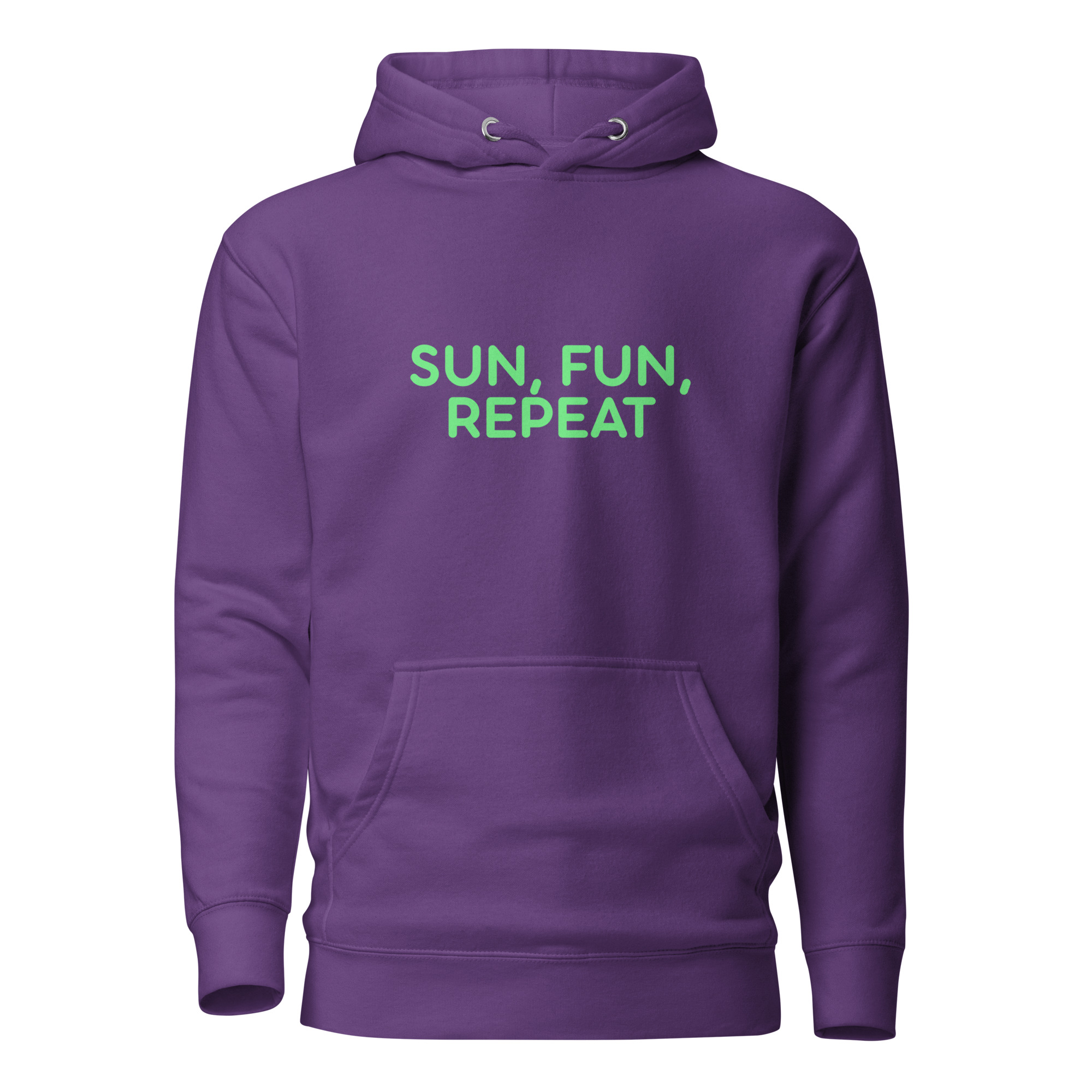 Unisex Hoodie "SUN, FUN, REPEAT" - Image 7