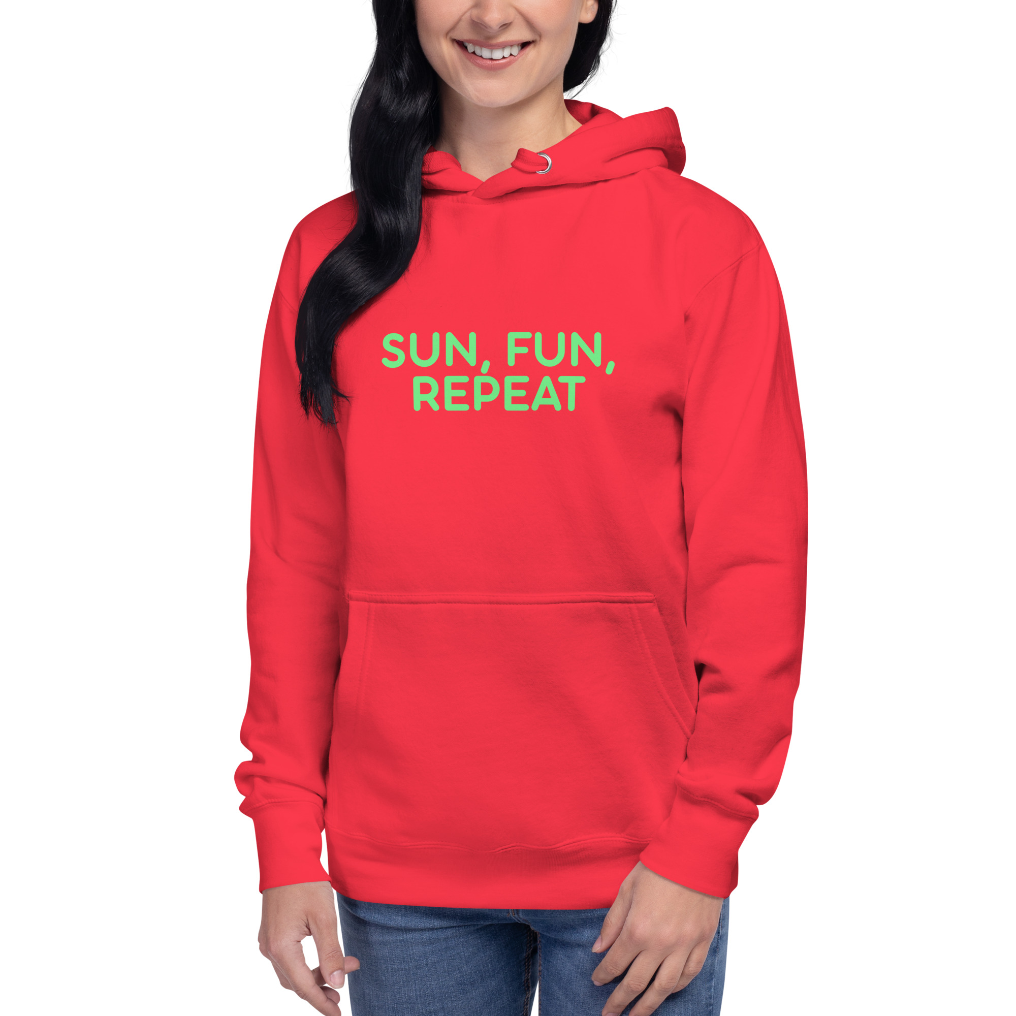 Unisex Hoodie "SUN, FUN, REPEAT" - Image 33