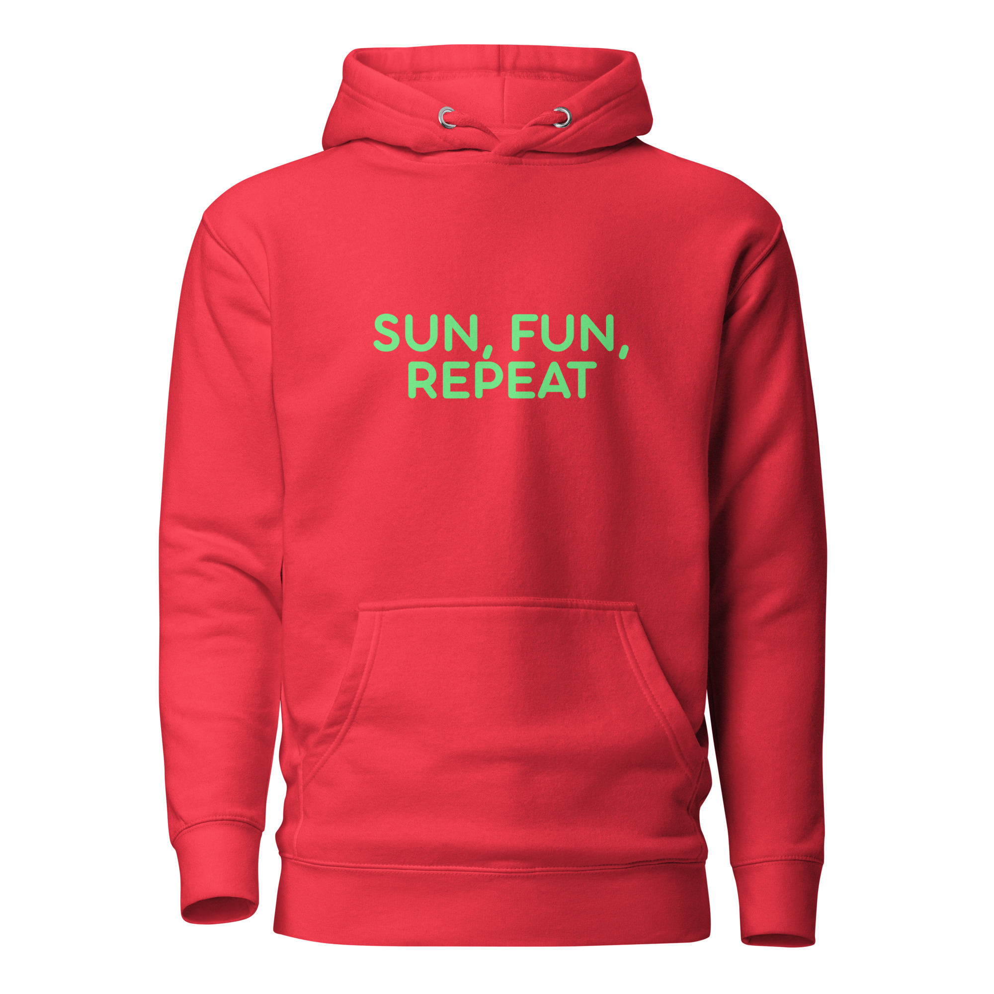 Unisex Hoodie "SUN, FUN, REPEAT" - Image 9