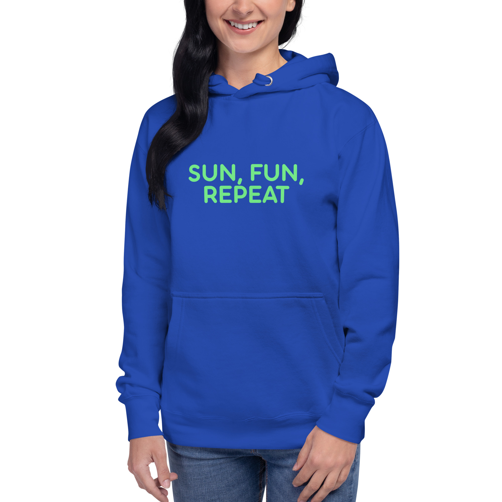 Unisex Hoodie "SUN, FUN, REPEAT" - Image 30