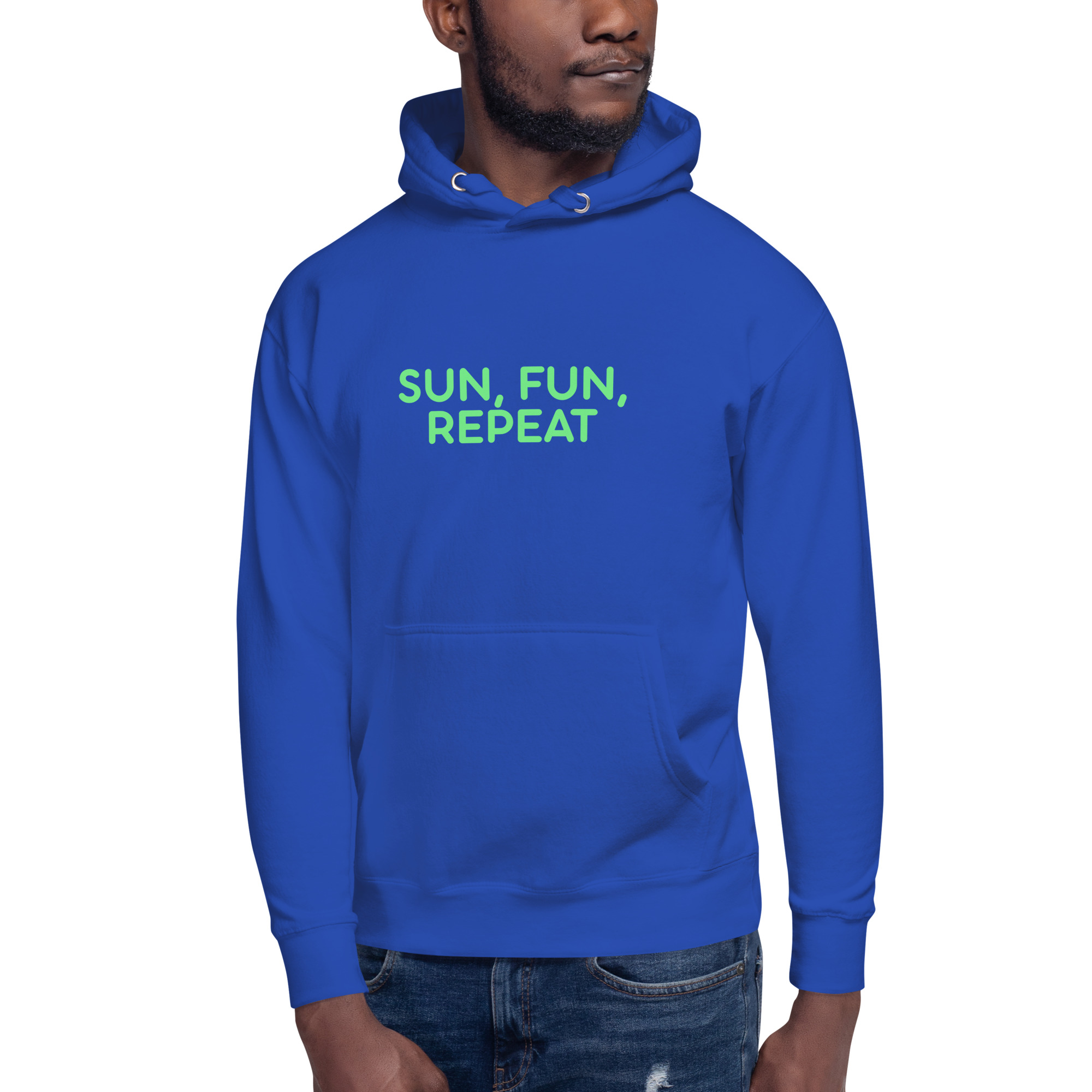 Unisex Hoodie "SUN, FUN, REPEAT" - Image 18