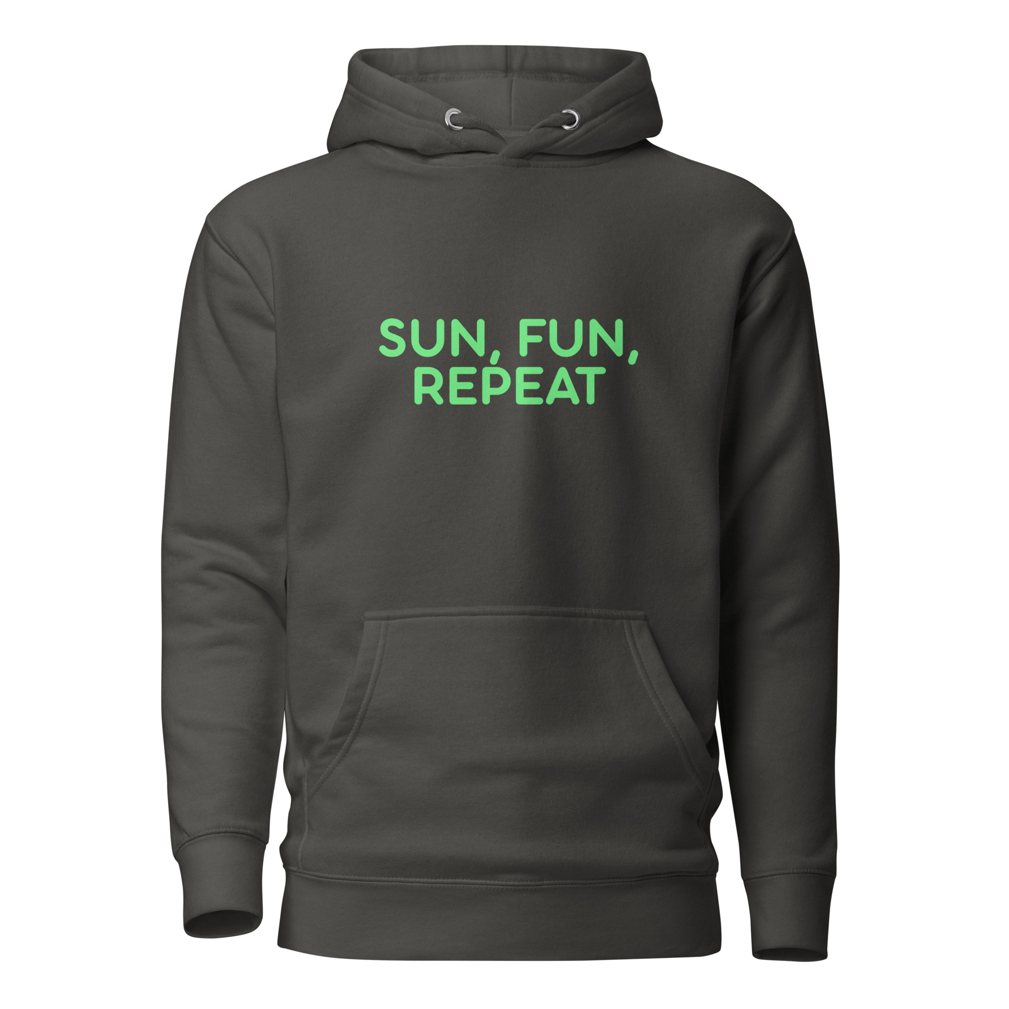 Unisex Hoodie "SUN, FUN, REPEAT" - Image 6
