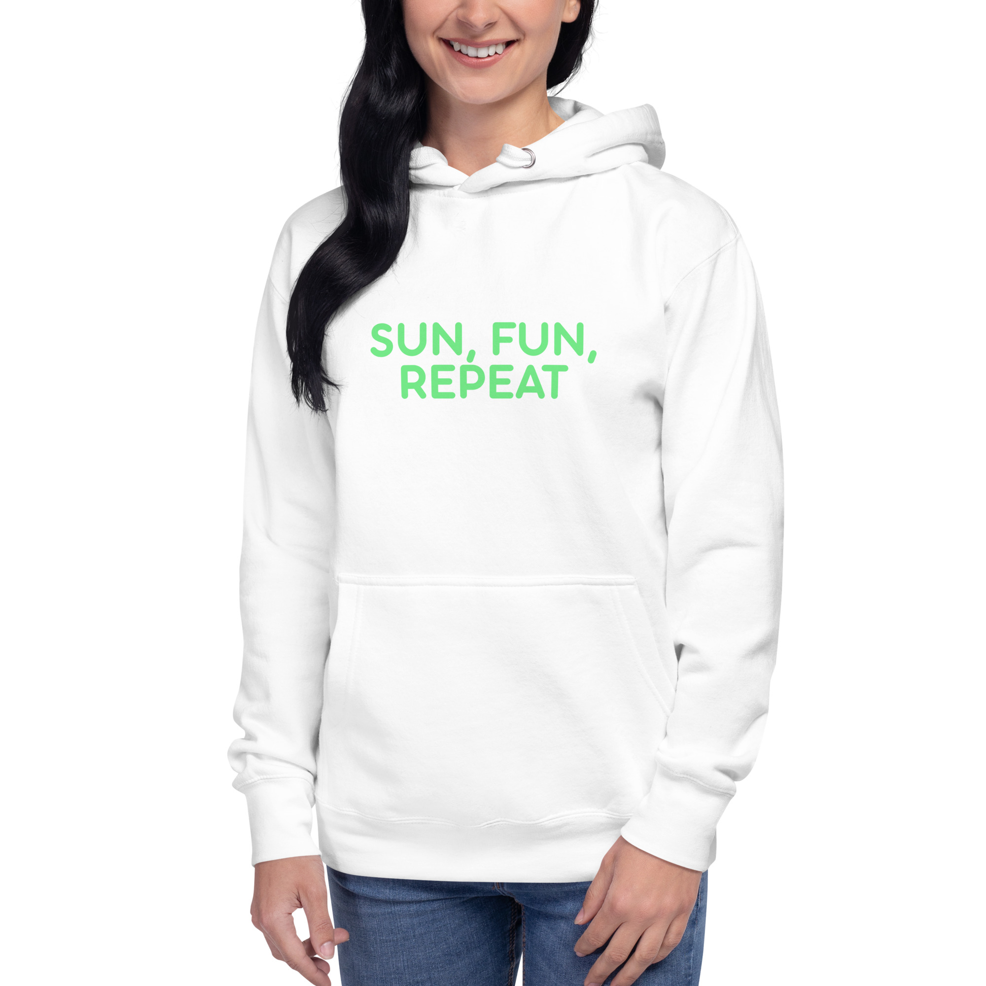 Unisex Hoodie "SUN, FUN, REPEAT" - Image 36