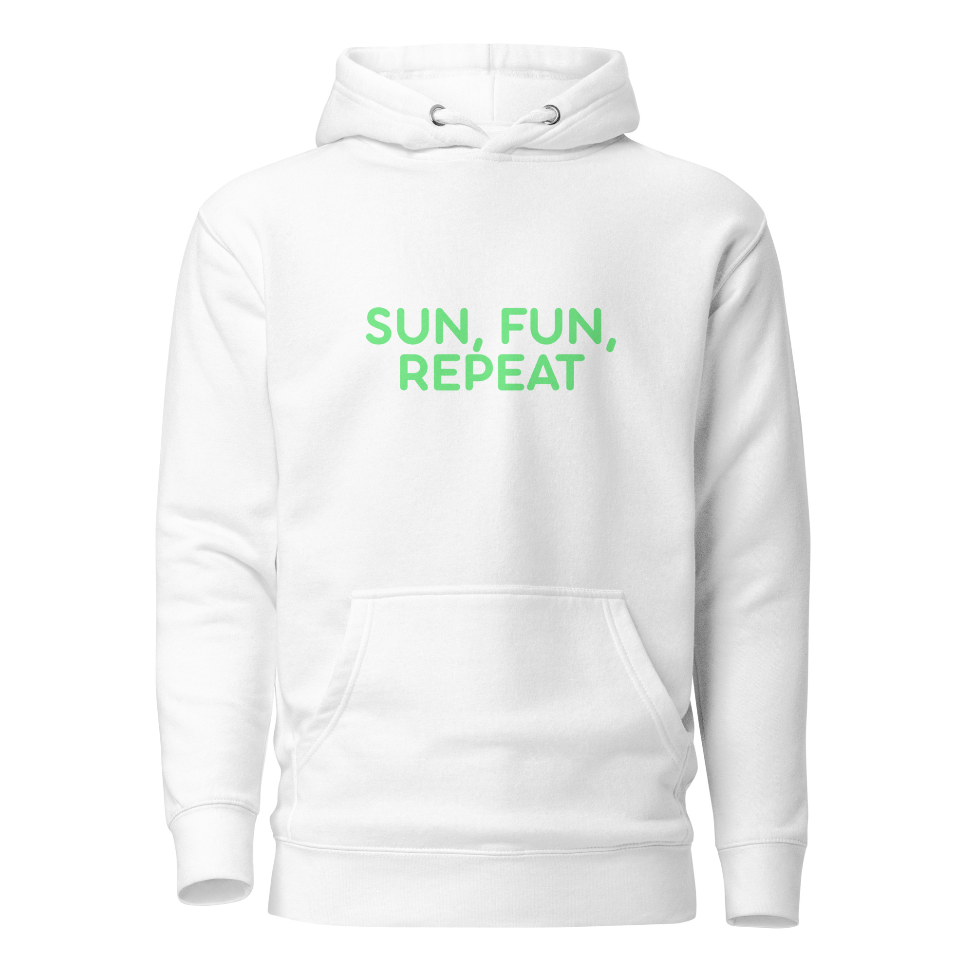 Unisex Hoodie "SUN, FUN, REPEAT" - Image 12