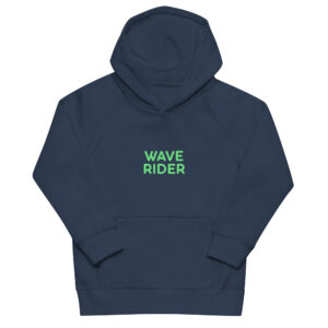 Alternative view of Kids eco hoodie "WAVE RIDER"