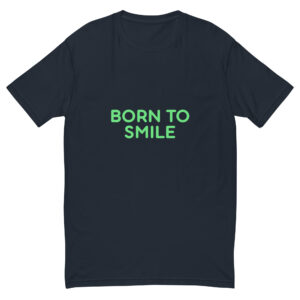 Alternative view of Short Sleeve T-shirt "BORN TO SMILE"
