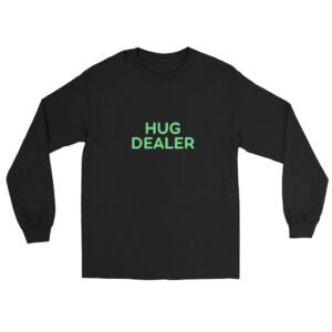 Alternative view of Men’s Long Sleeve Shirt "HUG DEALER"