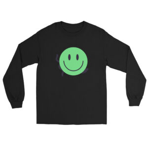 Men’s Long Sleeve Shirt "Happy Vibe"