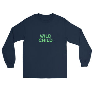 Alternative view of Men’s Long Sleeve Shirt "WILD CHILD"