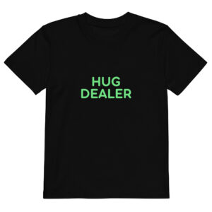 Organic cotton kids t-shirt "HUG DEALER"