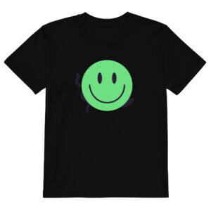 Organic cotton kids t-shirt "Happy Vibe"