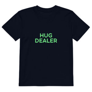 Alternative view of Organic cotton kids t-shirt "HUG DEALER"