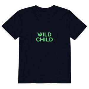 Alternative view of Organic cotton kids t-shirt "WILD CHILD"