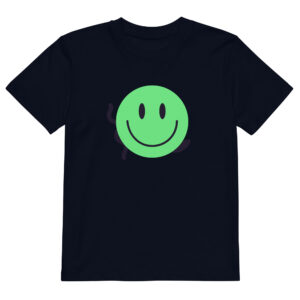 Alternative view of Organic cotton kids t-shirt "Happy Vibe"