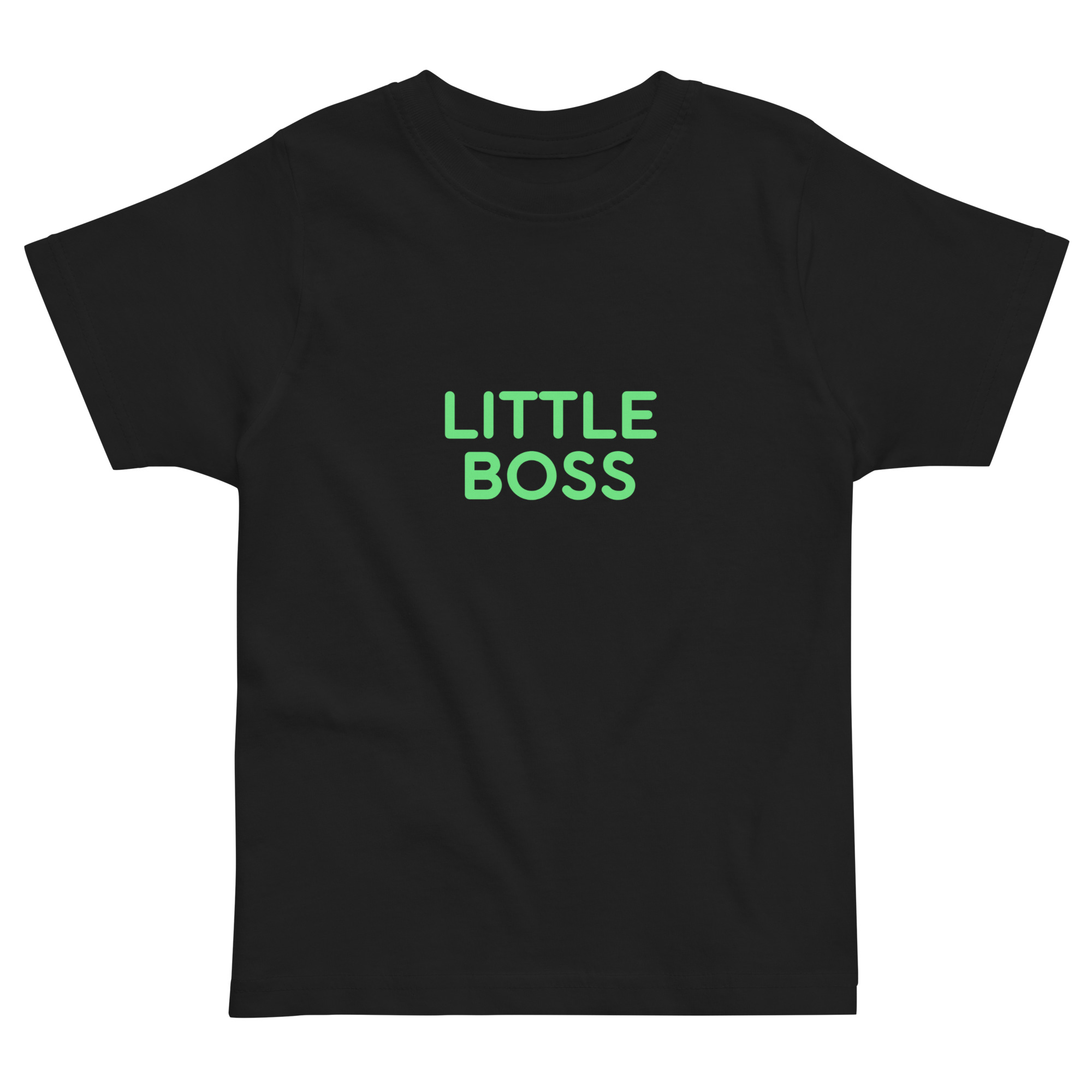Toddler jersey t-shirt "LITTLE BOSS"