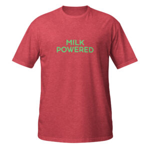 Alternative view of Short-Sleeve Unisex T-Shirt "MILK POWERED"
