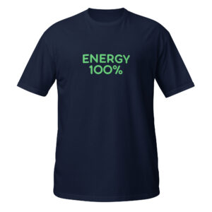 Alternative view of Short-Sleeve Unisex T-Shirt "ENERGY 100%"