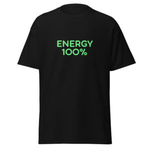Alternative view of Unisex classic tee "ENERGY 100%"