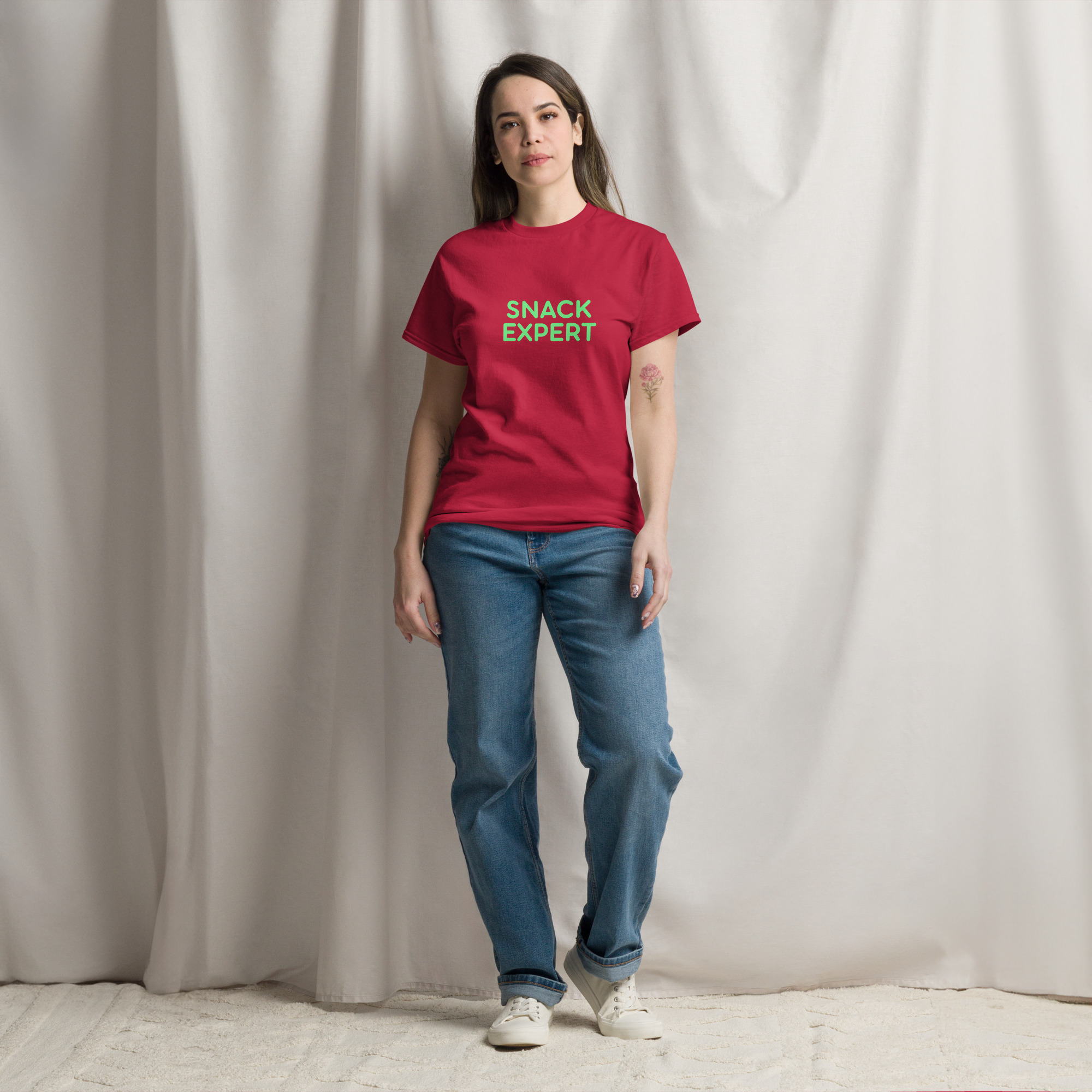 Unisex classic tee "SNACK EXPERT" - Image 31