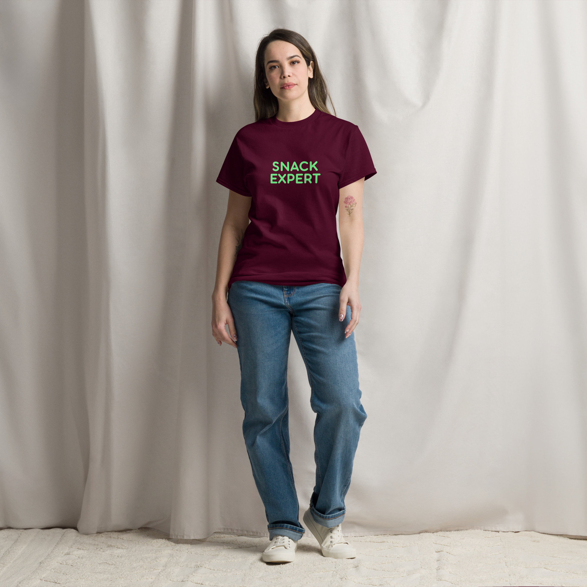 Unisex classic tee "SNACK EXPERT" - Image 25