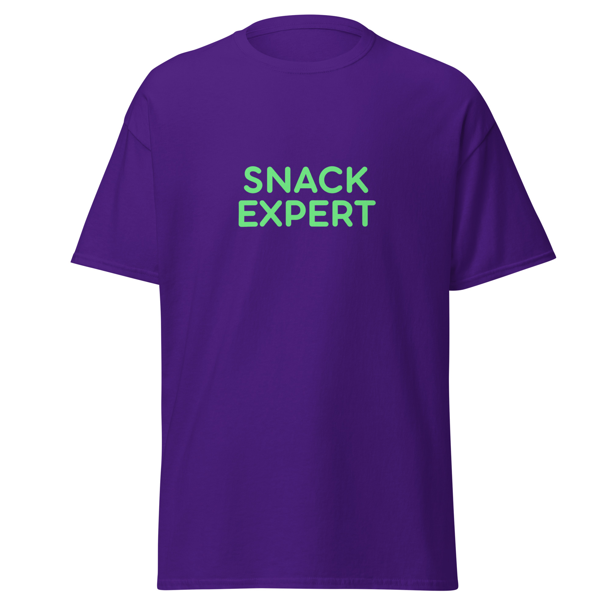Unisex classic tee "SNACK EXPERT" - Image 4
