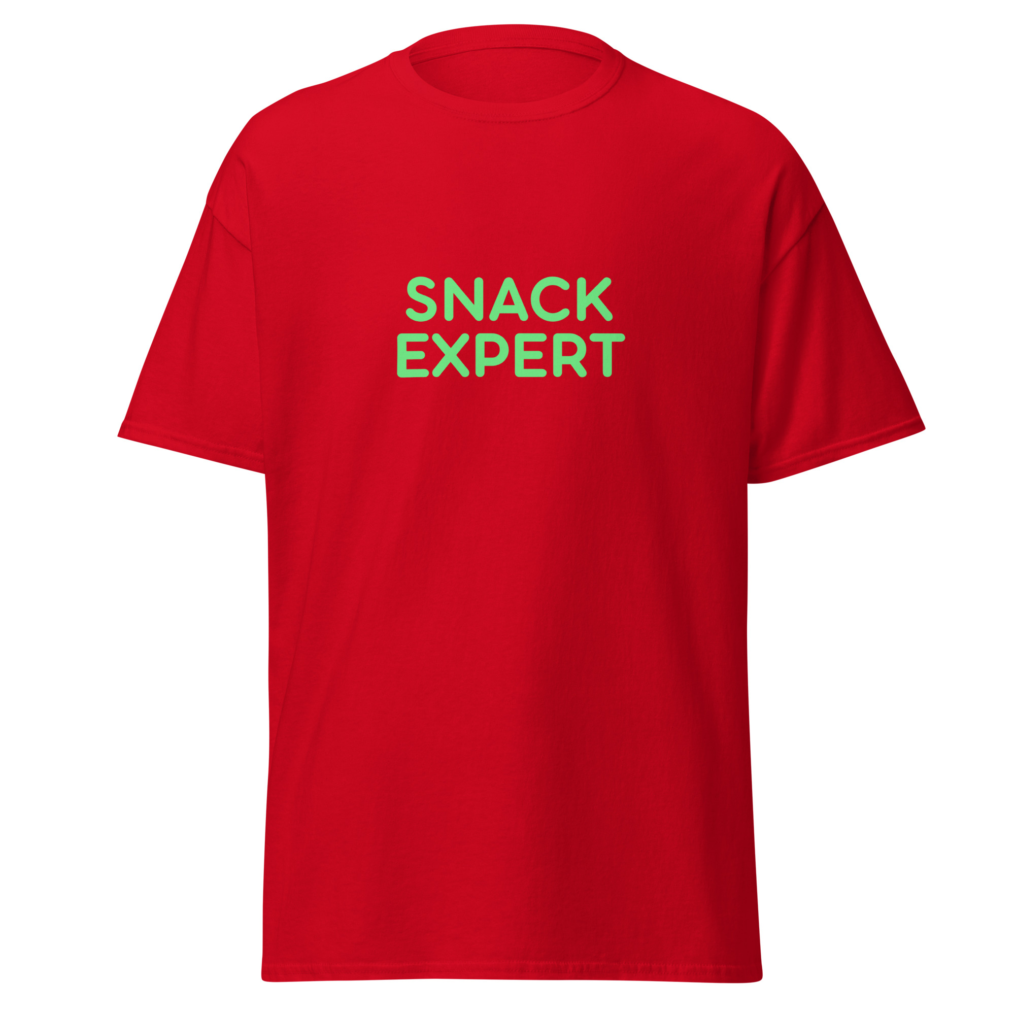 Unisex classic tee "SNACK EXPERT" - Image 5