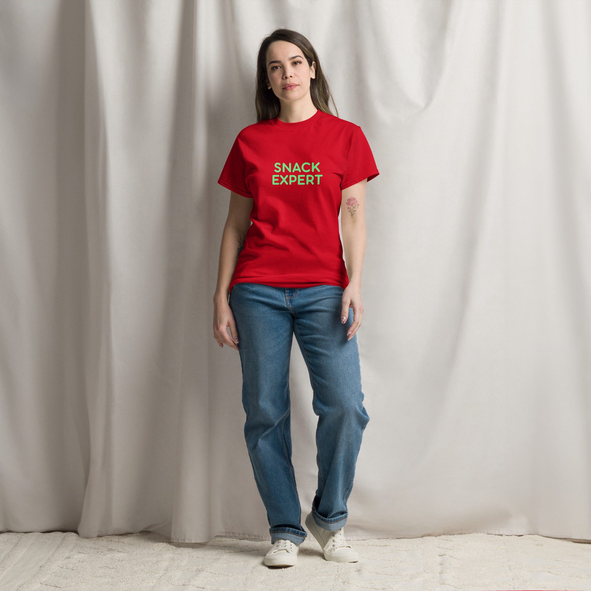 Unisex classic tee "SNACK EXPERT" - Image 29