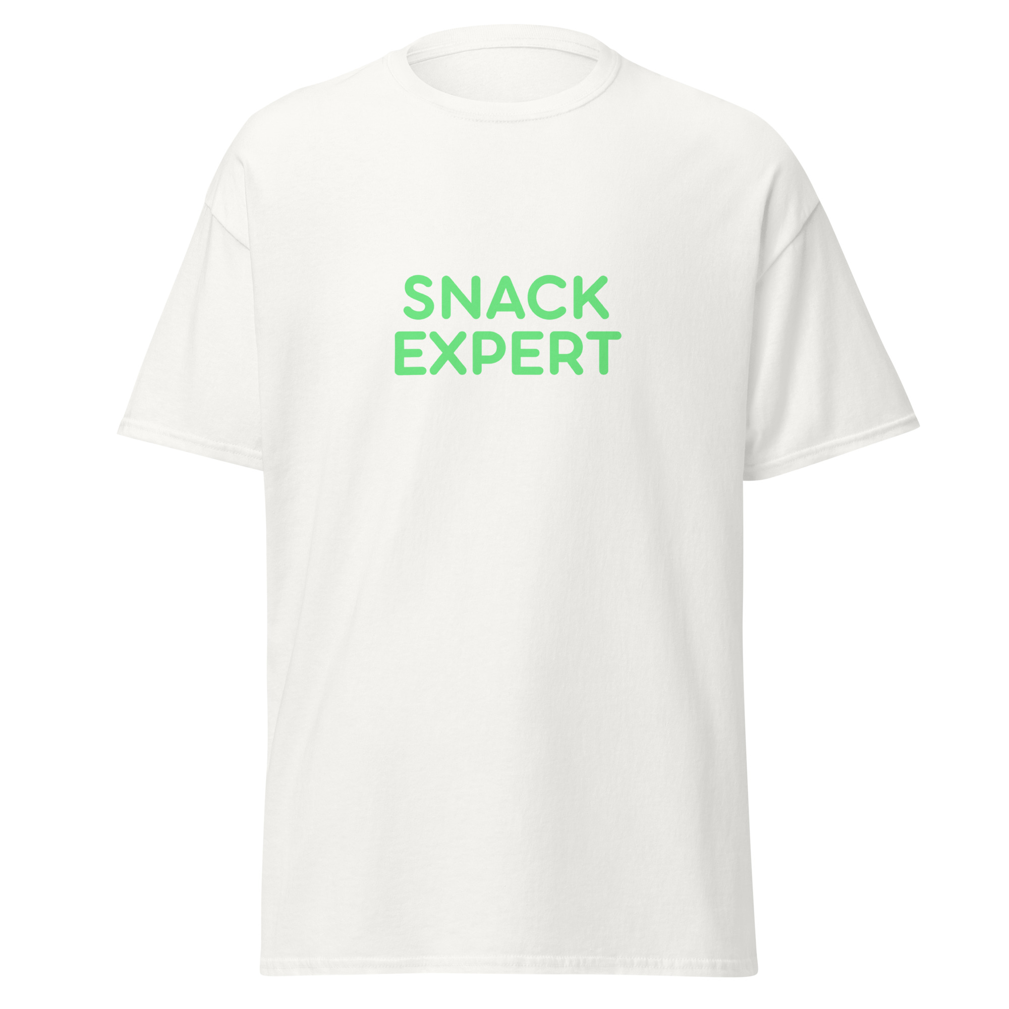 Unisex classic tee "SNACK EXPERT" - Image 12