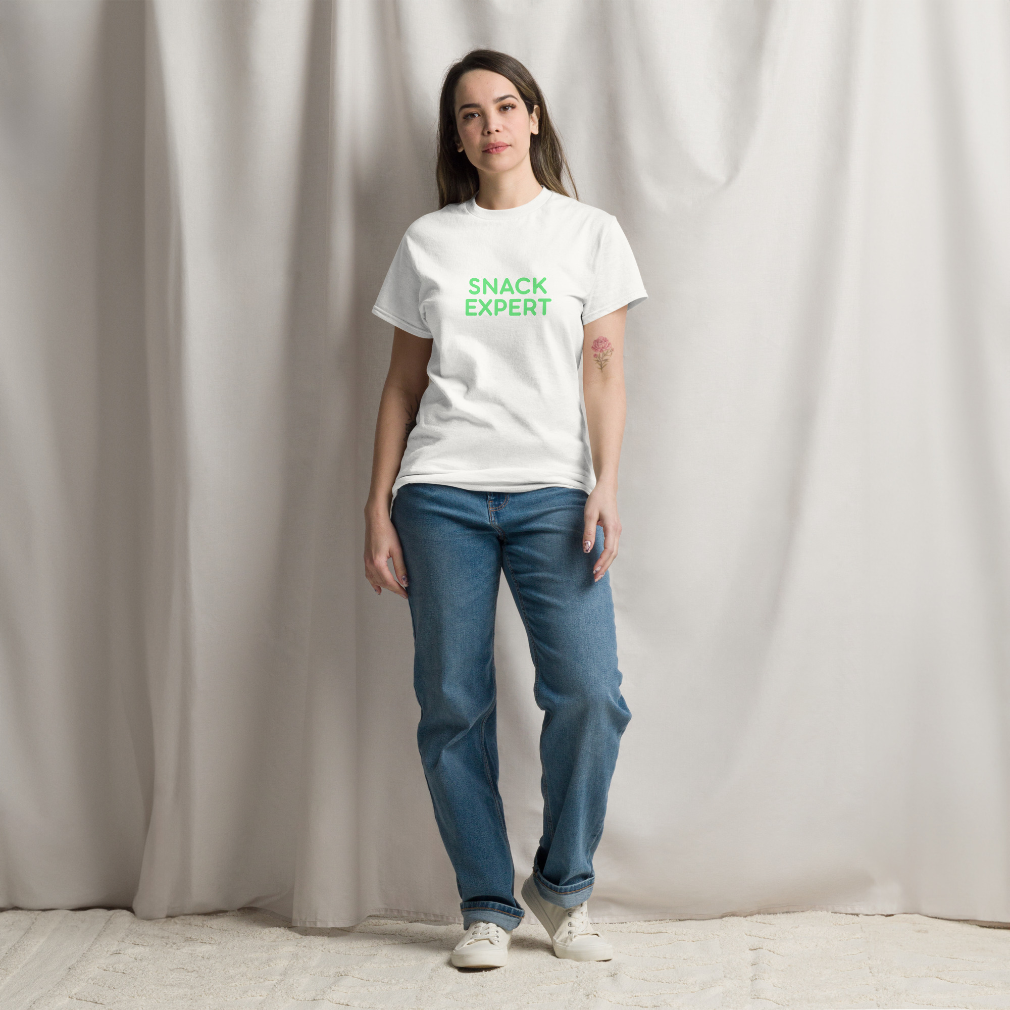 Unisex classic tee "SNACK EXPERT" - Image 36