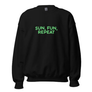 Unisex Sweatshirt "SUN, FUN, REPEAT"