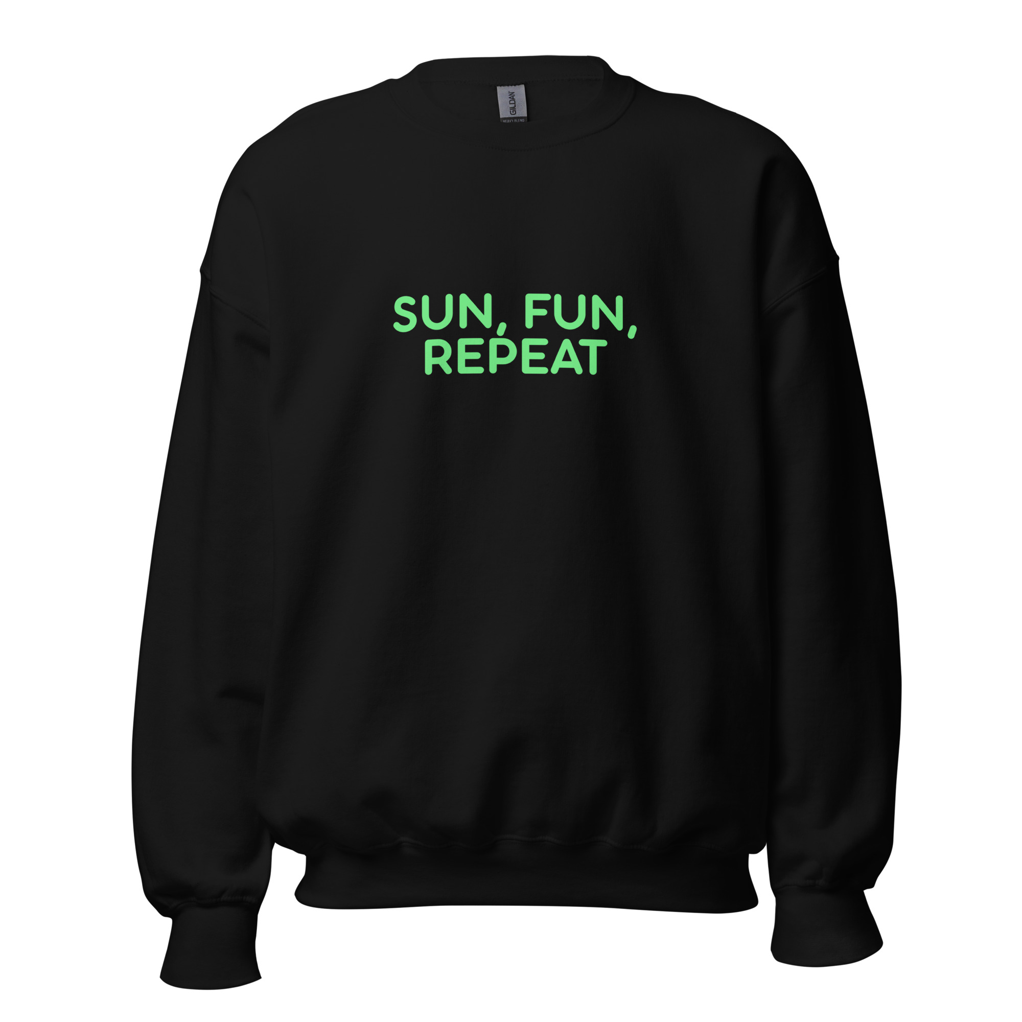 Unisex Sweatshirt "SUN, FUN, REPEAT"
