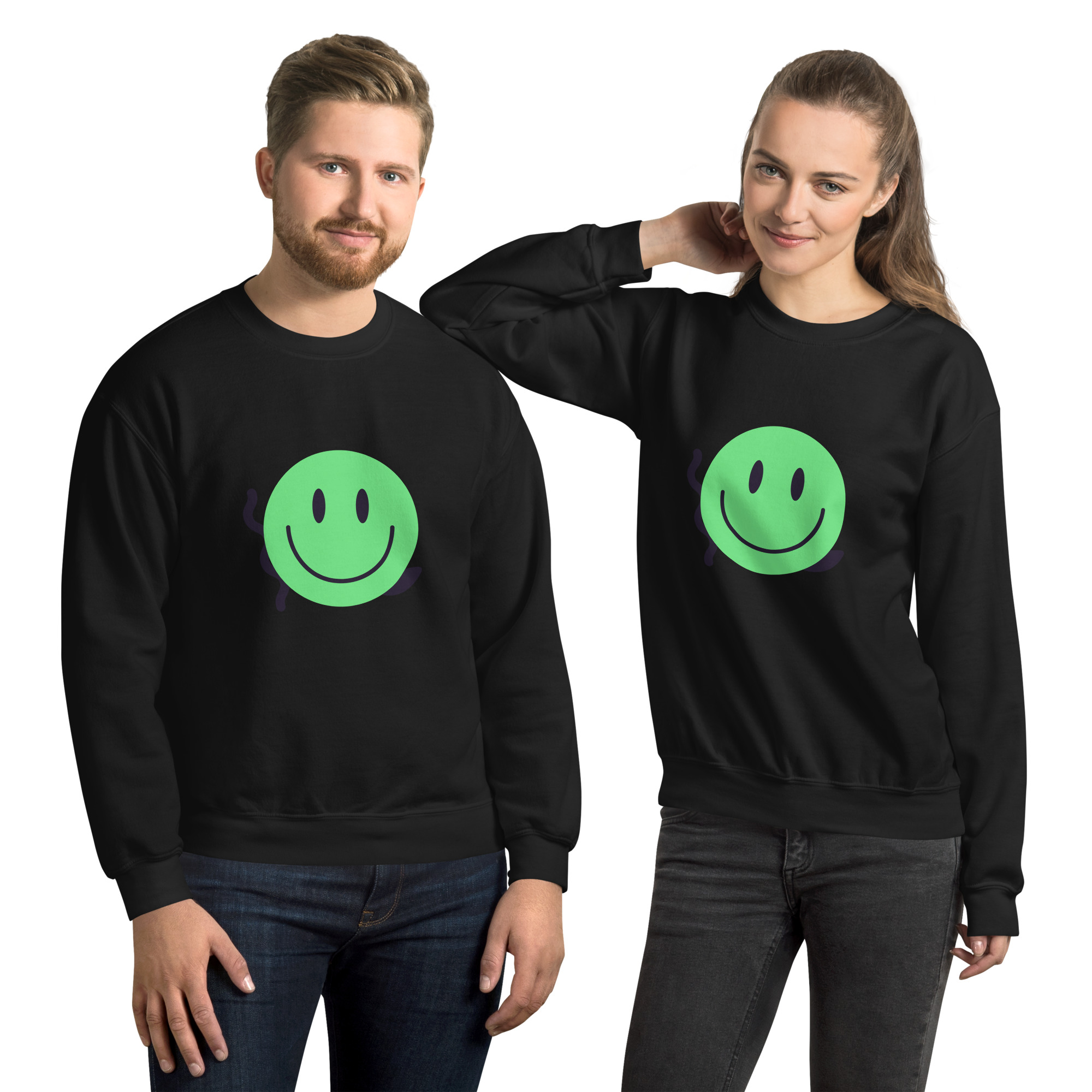Unisex Sweatshirt "Happy Vibe" - Image 12
