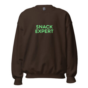 Unisex Sweatshirt "SNACK EXPERT"