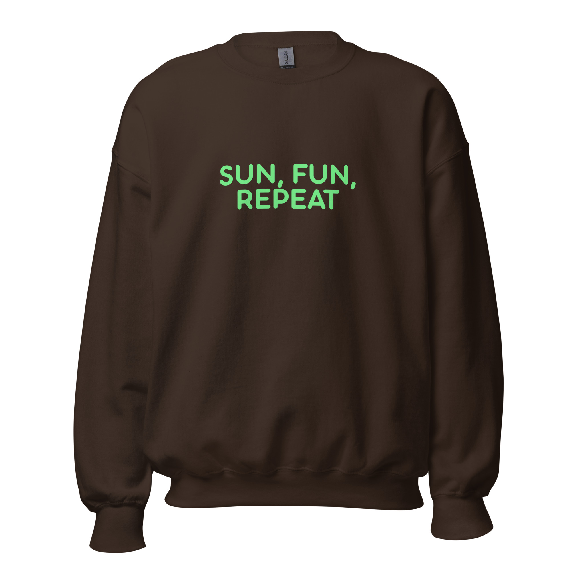 Unisex Sweatshirt "SUN, FUN, REPEAT" - Image 3