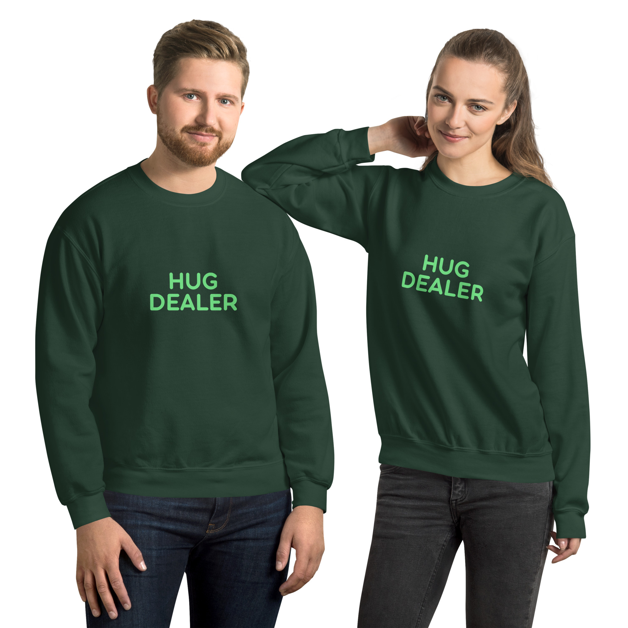 Unisex Sweatshirt "HUG DEALER" - Image 18